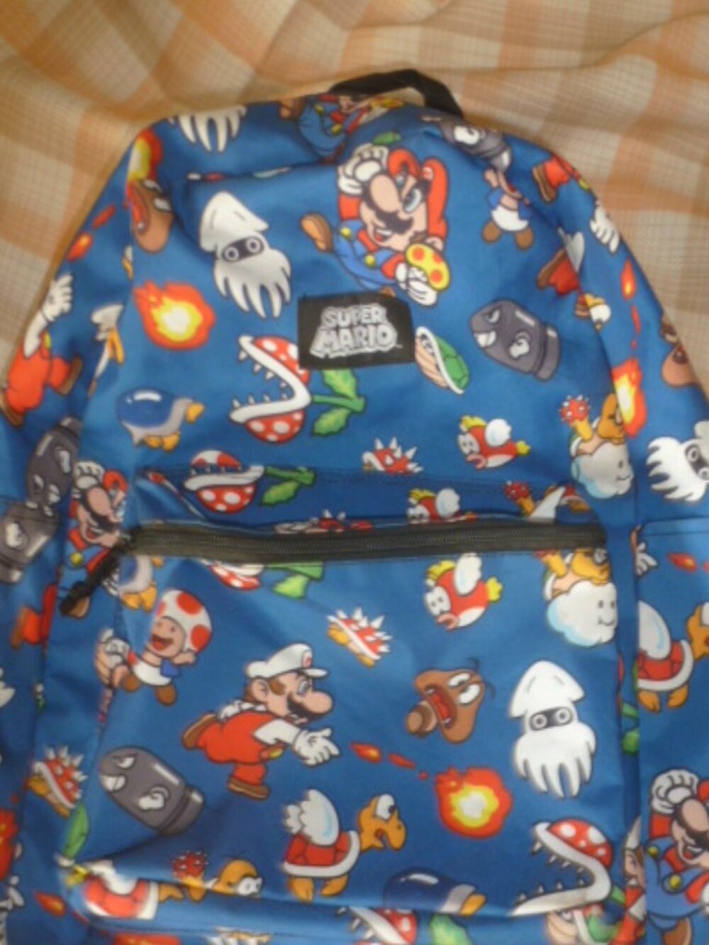 Nintendo Bright Blue Super Mario Backpack 🎮💙